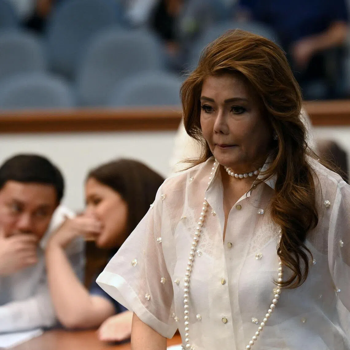 Philippine senator Imee Marcos is among 13 lawmakers from the 24-member chamber allied with the vice-president, who will be tried in the Senate.
