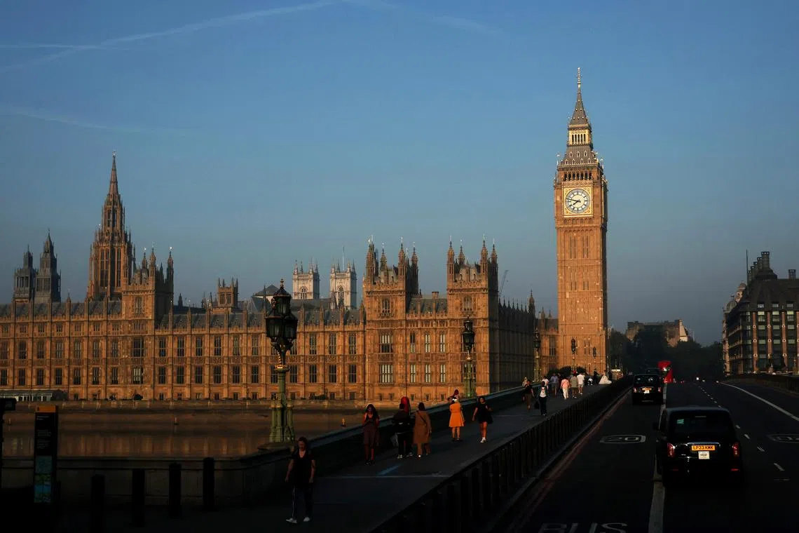 London's Metropolitan Police said two men were arrested in March under the Official Secrets Act.