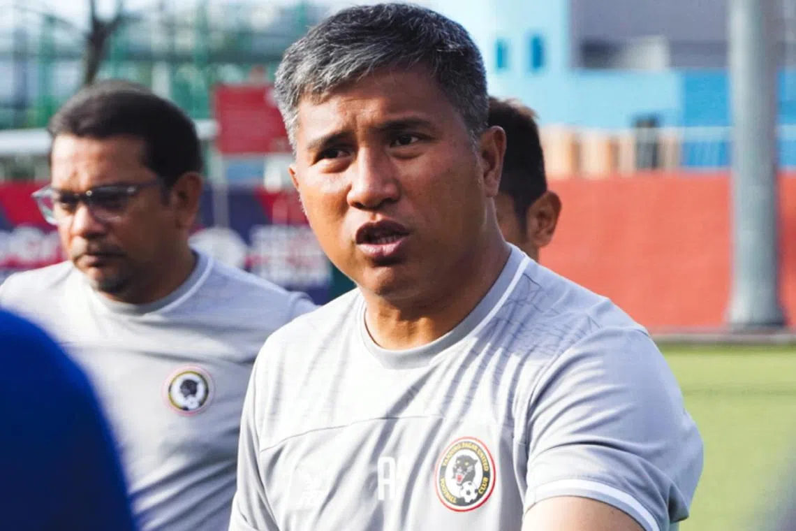 New Tanjong Pagar United interim head coach Noh Alam Shah wants to instill fighting spirit in the team that are currently bottom of the Singapore Premier League.