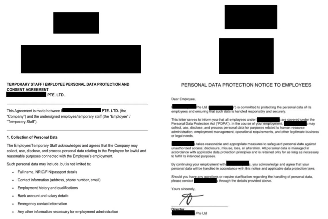 In this scam variant, victims would be asked to provide their personal details and sign a Personal Data Protection Act (PDPA) agreement.
