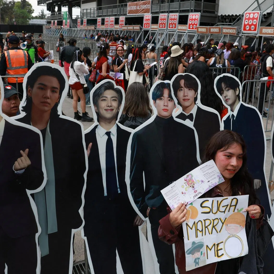 The group’s potential appearance has drawn particular attention after the festival organiser’s CEO visited Seoul.