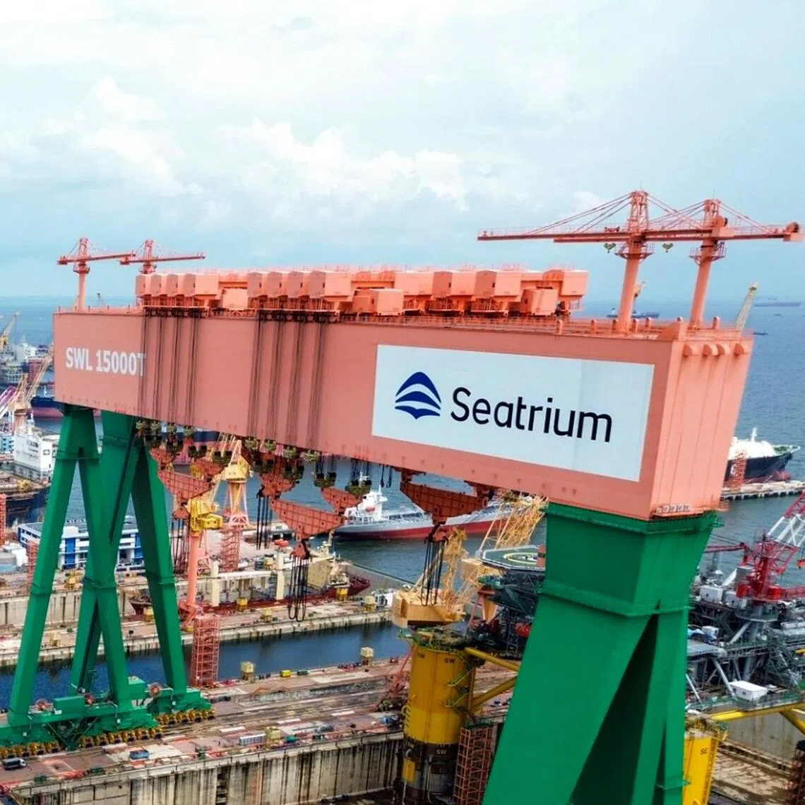 Seatrium said it is making steady progress toward achieving its 2028 financial targets.
