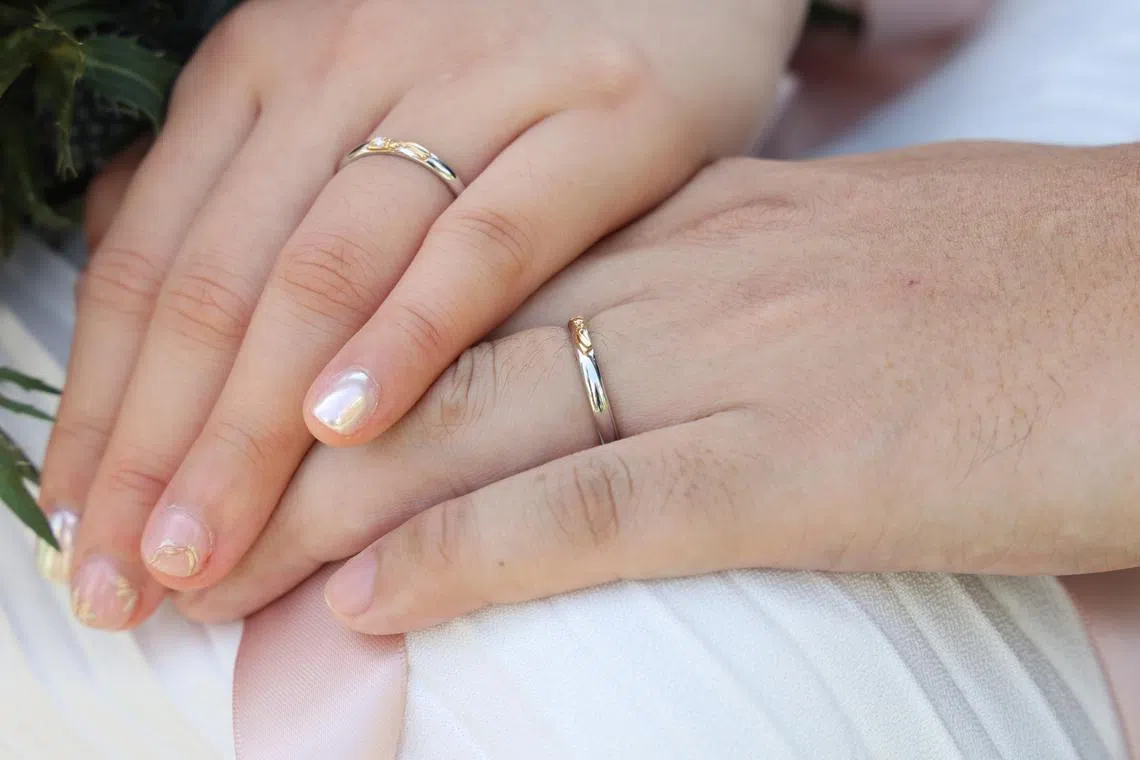 A total of 28,310 couples registered their marriages in 2023, down from 29,389 marriages in 2022.