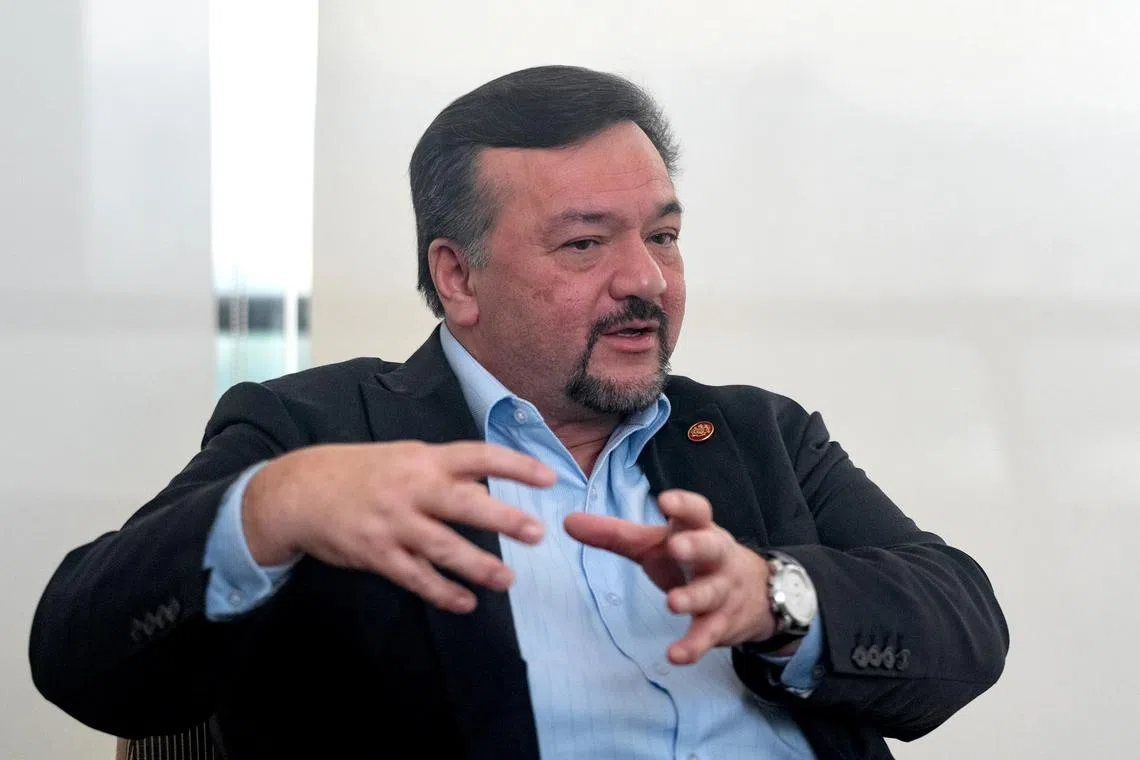 whhsr20 zuforestcity20 - Second Finance Minister Datuk Seri Amir Hamzah Azizan emphasized that the government’s current focus is on completing and further developing the Gemas-Johor Bahru electrified double-track rail project and the East Coast Rail Link.

Credit: ST Photo Lim Yeok Quan