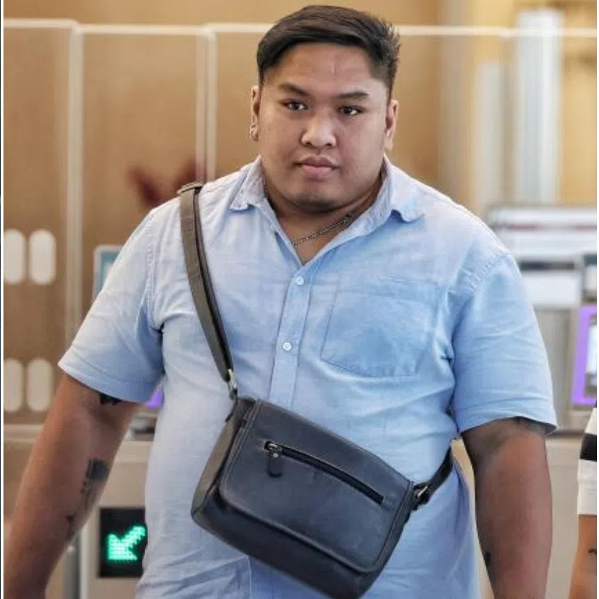 Boromeo Judelle David (right) and Buendia Billy Ray Mercado were sentenced to 10 days’ jail and a three-day short detention order (SDO) respectively.