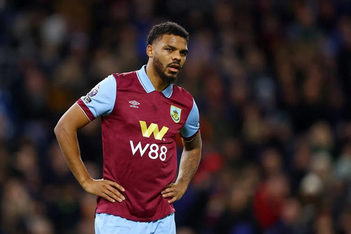 Soccer Football - Premier League - Burnley v Everton - Turf Moor, Burnley, Britain - December 16, 2023 Burnley's Lyle Foster REUTERS/Molly Darlington/File Photo