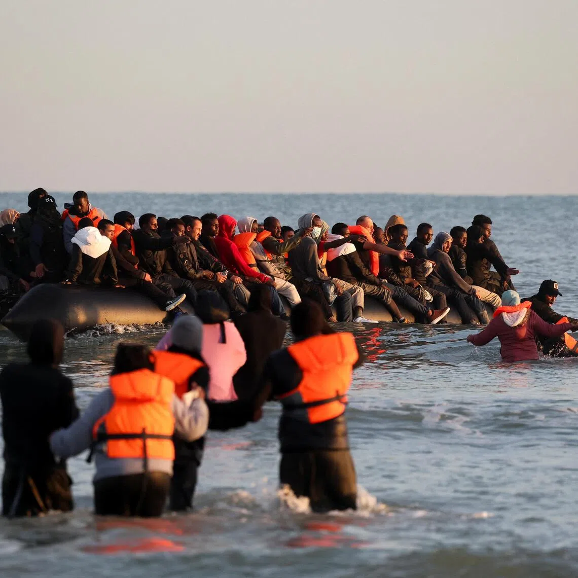 Thousands of asylum seekers have crossed the Channel on rudimentary vessels in recent years, usually between Calais and Dover.