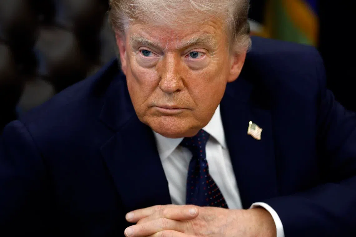 The President suggested in an interview on CNBC on April 21 that the US caught a boat carrying a “gift” from China.