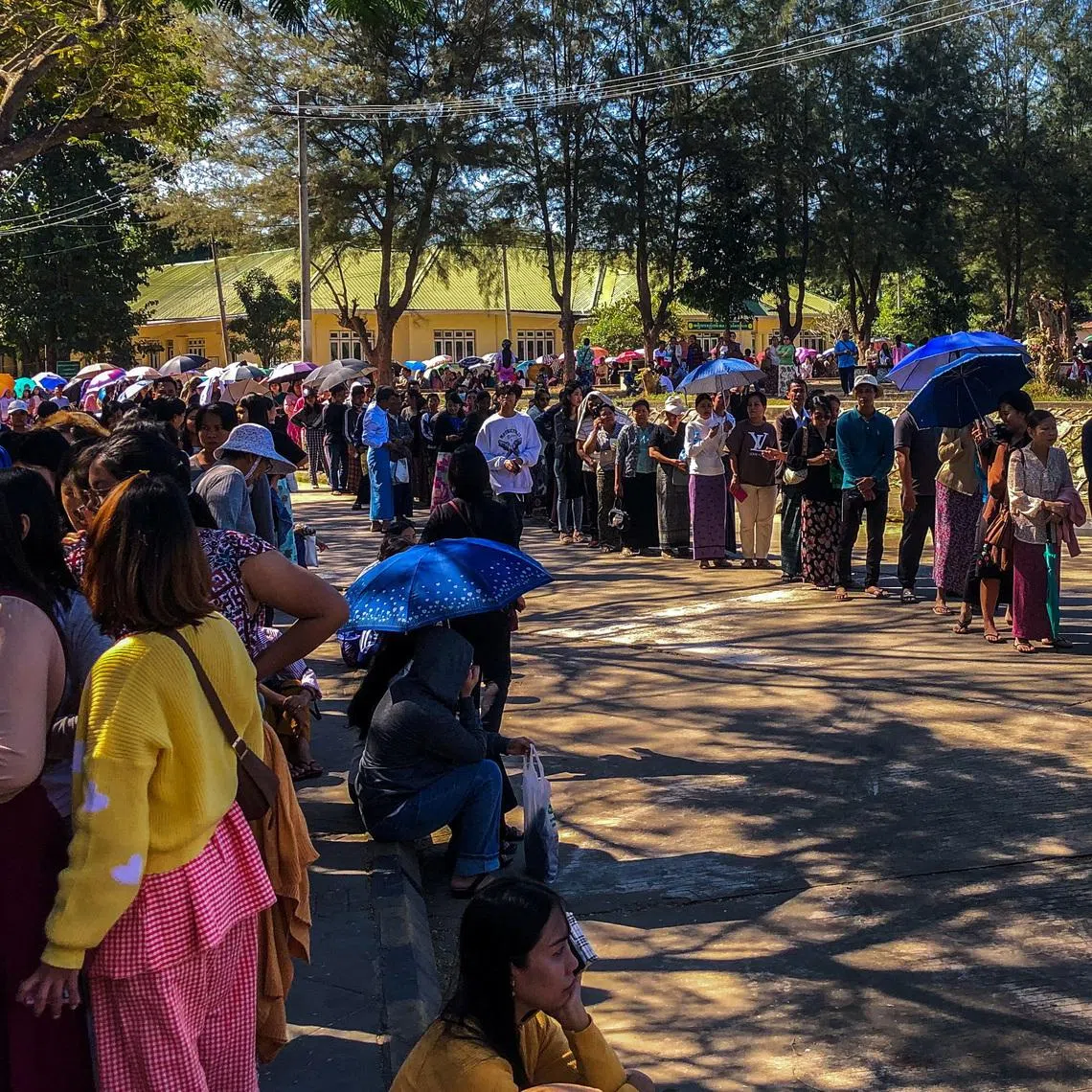 Myanmar’s military-backed party has completed a sweeping victory in the country’s three-phase general election.