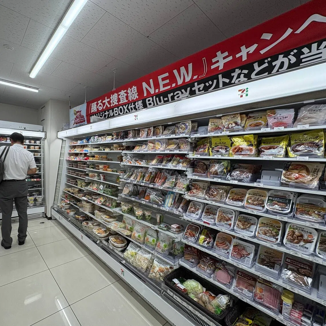 Japan’s konbinis offers an impressive range of food and everyday essentials around the clock.
