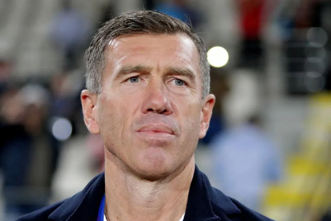 FILE PHOTO: Soccer Football - AFC Asian Cup - Round of 16 - Qatar v Iraq - Al Nahyan Stadium, Abu Dhabi, United Arab Emirates - January 22, 2019  Iraq coach Srecko Katanec before the match    REUTERS/Suhaib Salem/File Photo