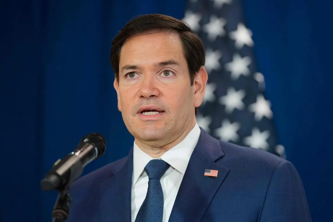 US Secretary of State Marco Rubio 