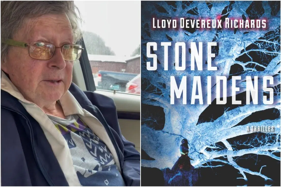 A 16-second video on TikTok from Lloyd Devereux Richards' daughter led to his books flying off the shelves.