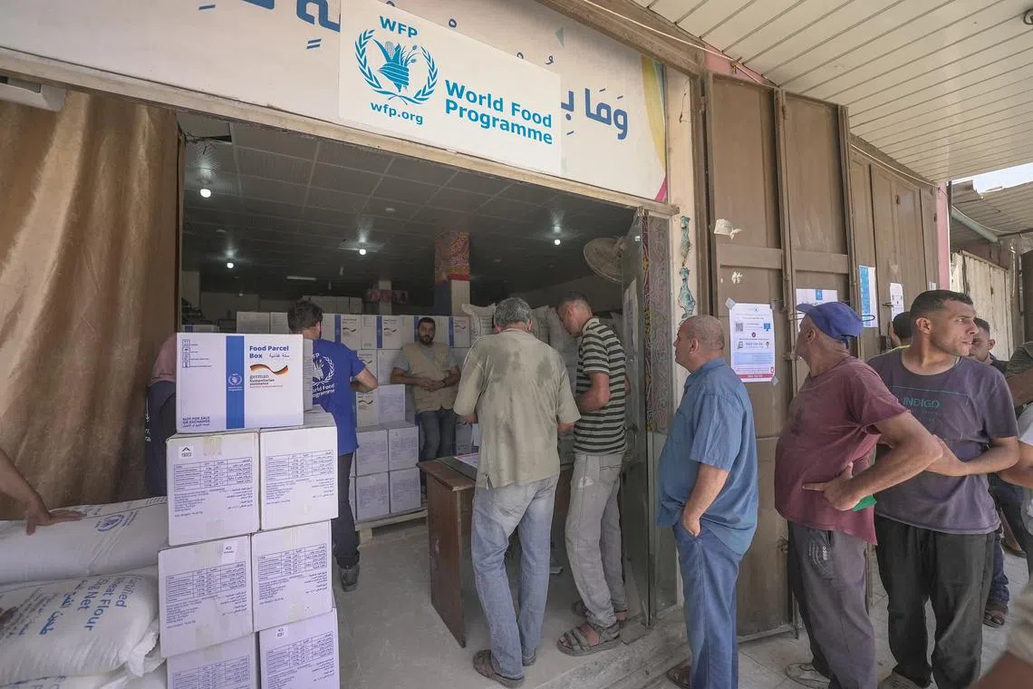 UN agencies and aid groups have repeatedly sounded the alarm of dire shortages of food and other essentials in the Gaza Strip.