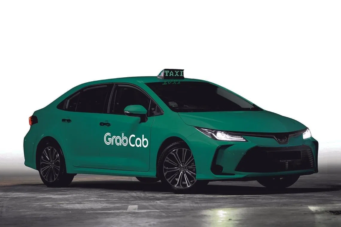 Grab’s taxi arm to roll out Toyota Corolla Altis cabs in Singapore by Q1 2026