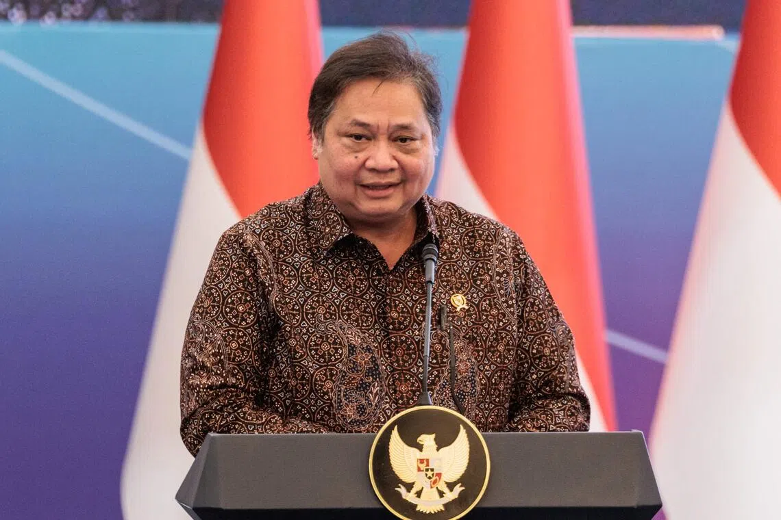 Indonesia's Coordinating Minister for Economic Affairs Airlangga Hartarto is due to finalise a July trade deal with US officials.