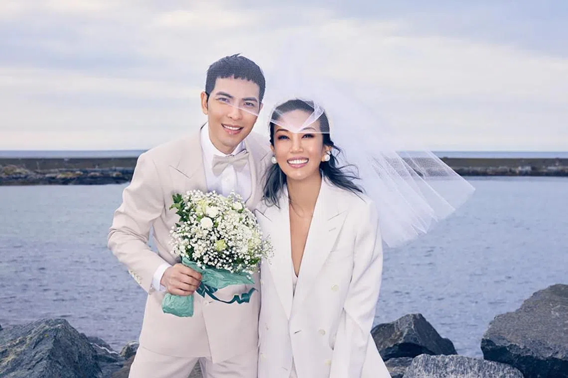 Jam Hsiao and Summer Lin tied the knot on Oct 19, 2023.