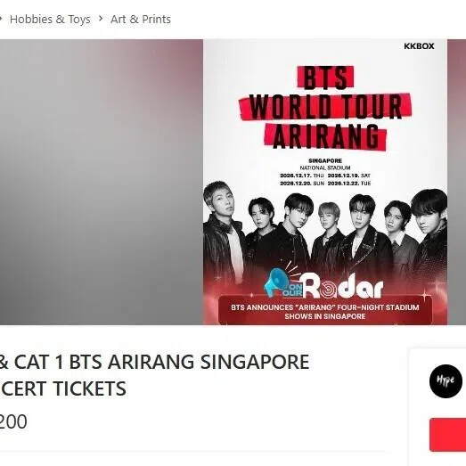 A VIP ticket, which retails at $388, was being resold for $1,200.
