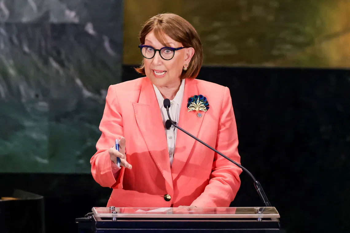 Costa Rica's Grynspan narrowly leads informal UN chief poll, sources say