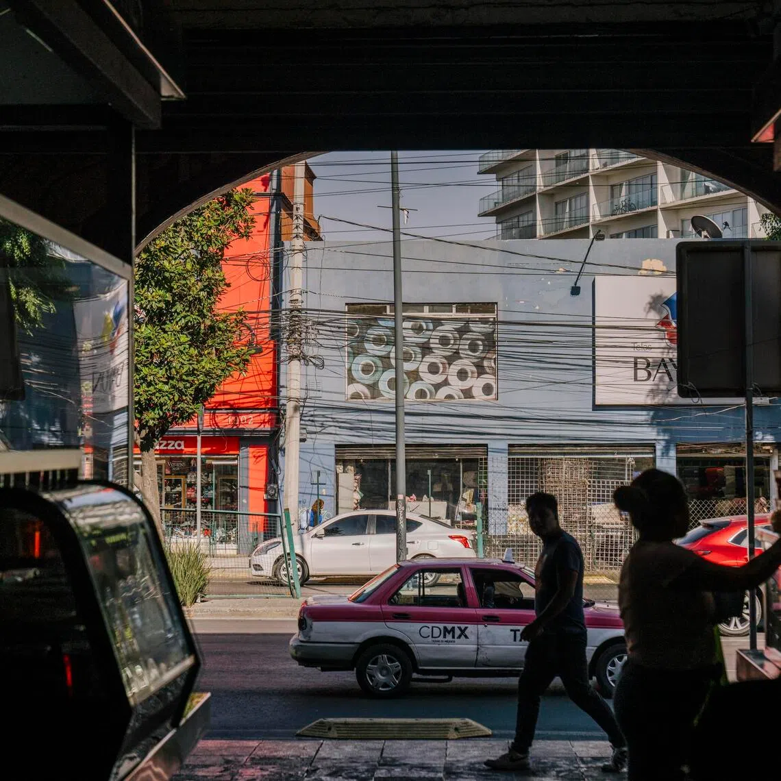 Markets like this one in the San Angel neighbourhood of Mexico City are becoming more crowded and expensive as visitors flock to them.