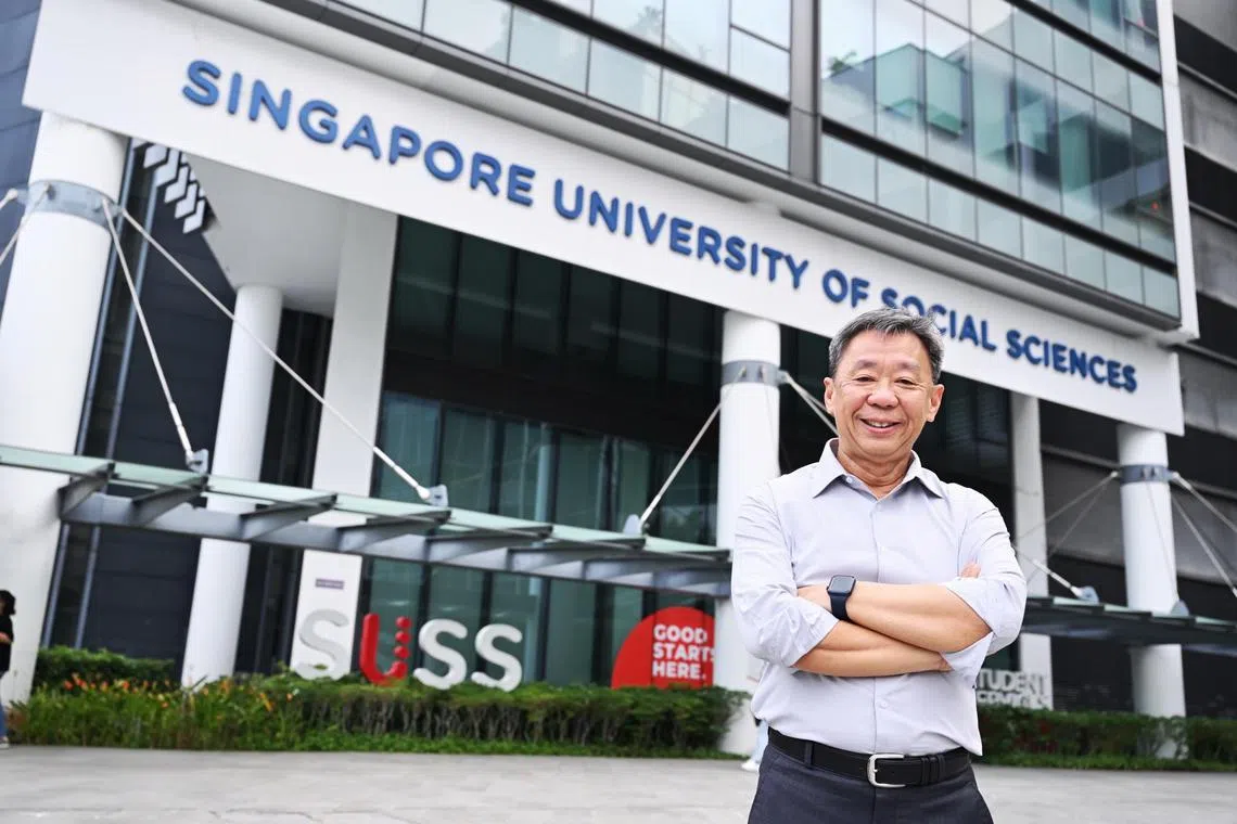 SUSS president Tan Tai Yong took the helm of Singapore’s sixth university in January.