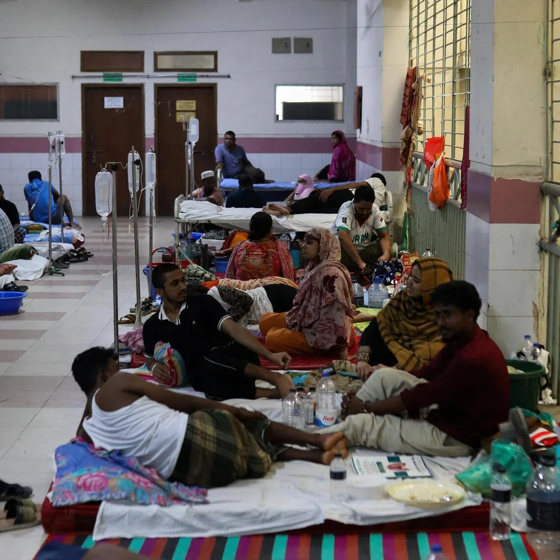 The resurgence of dengue is straining Bangladeshi hospitals already battling the world’s worst measles outbreak.