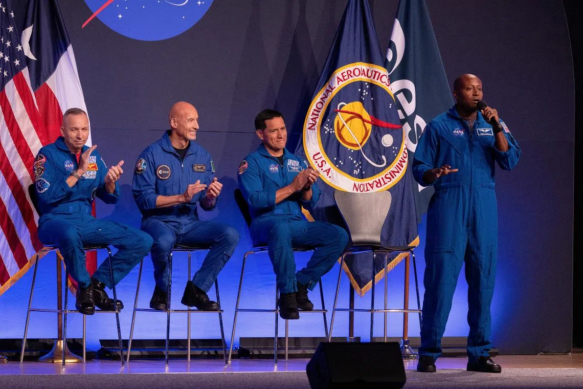 NASA's Artemis III crew: a test pilot, an Italian, a record-