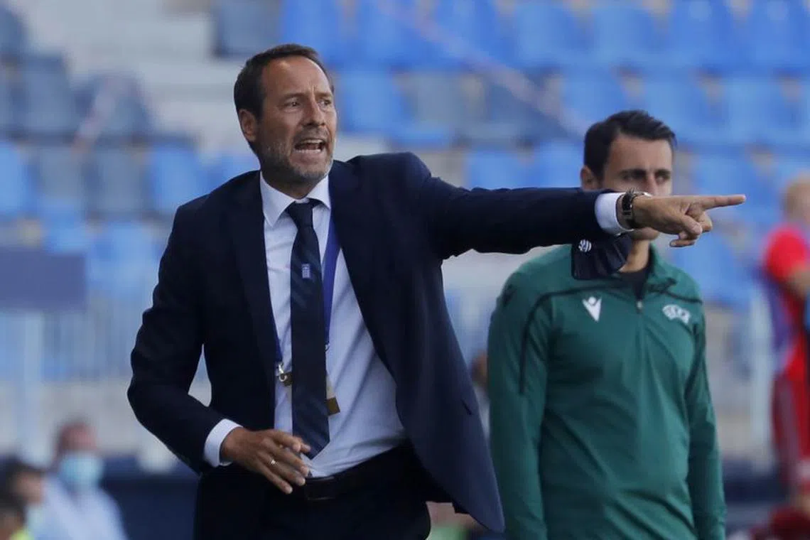 File photo: Soccer Football - International Friendly - Norway v Greece - La Rosaleda, Malaga, Spain - June 6, 2021 Greece coach John van't Schip REUTERS/Jon Nazca/File photo