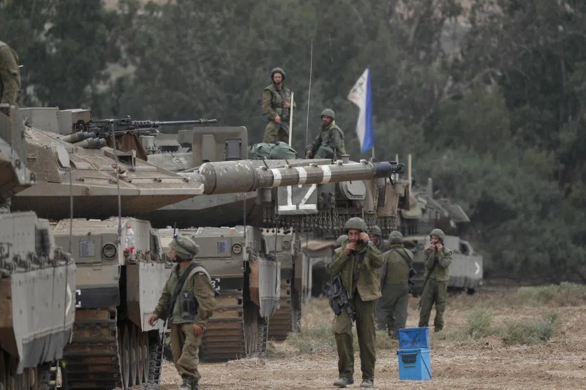 Saudi Crown Prince Mohammed bin Salman stressed the need to stop any Israeli attack on the Gaza Strip.