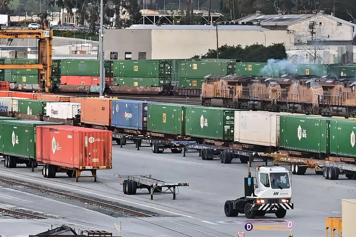 Goods from Mexico and Canada that comply with the US-Mexico-Canada‘s trade agreement between the three countries will largely remain exempt from tariffs.