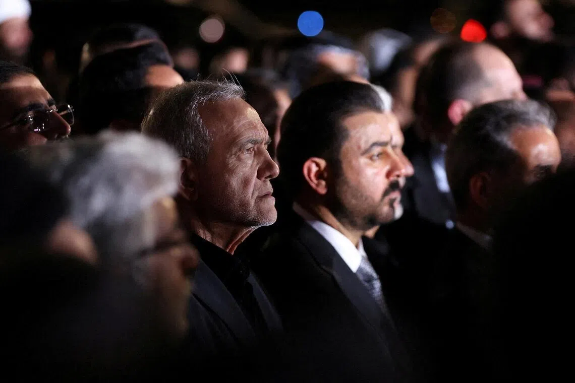 Iranian President Masoud Pezeshkian said Tehran should accept the repercussions of the conflict.
