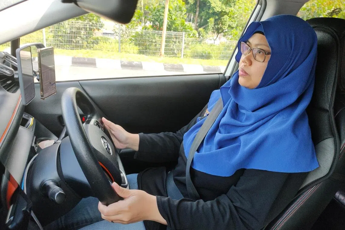 grab benefits support driver and rider partners like sarah ahmad in singapore