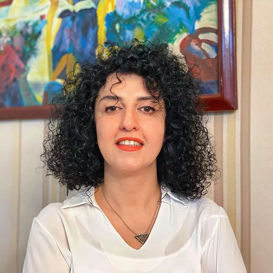 Iranian rights campaigner Narges Mohammadi was discharged from hospital in the wake of her release on bail. 