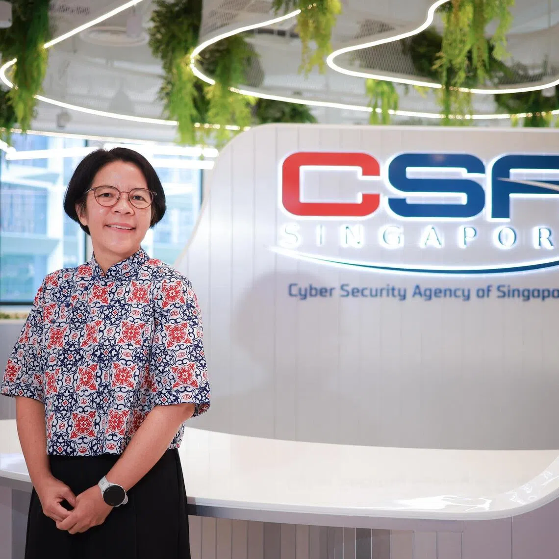 Gwenda Fong took over as chief executive of the Cyber Security Agency of Singapore and Commissioner of Cybersecurity on July 1.