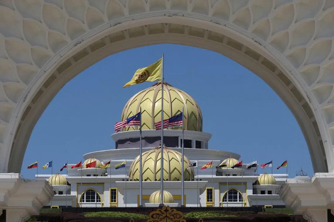 FILE PHOTO: A view of the National Palace in Kuala Lumpur, Malaysia January 26, 2024. REUTERS/Hasnoor Hussain/File Photo