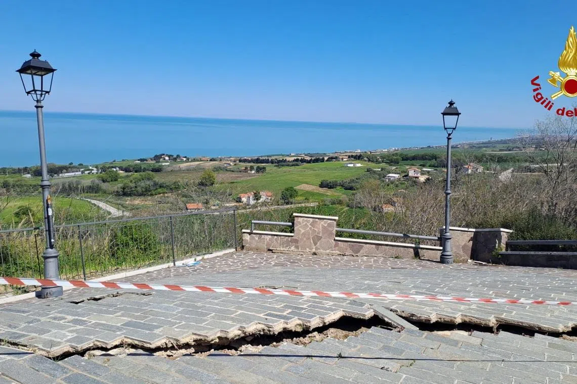 Italy pledges emergency funds to reopen rail, motorway after landslide on key Adriatic corridor