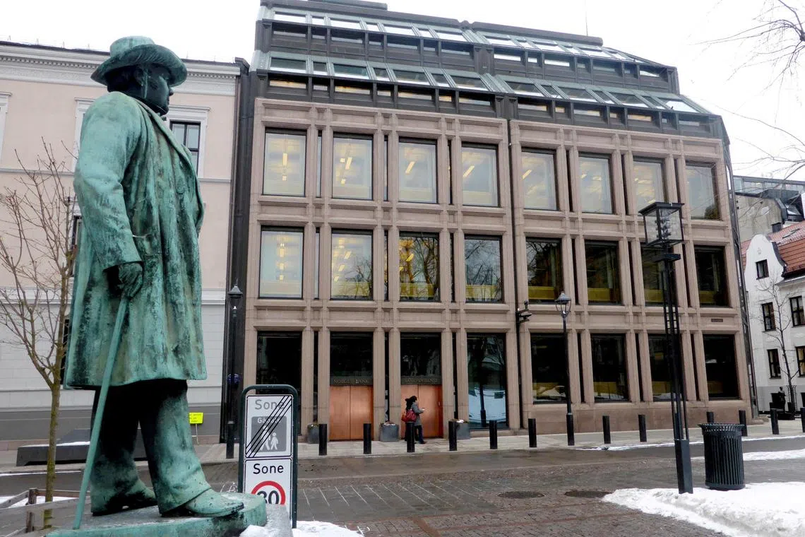 Norway's US$1.4 trillion (S$1.9 trillion) fund invests the state’s revenues from oil and gas production, and owns on average 1.5 per cent of all listed stocks worldwide.