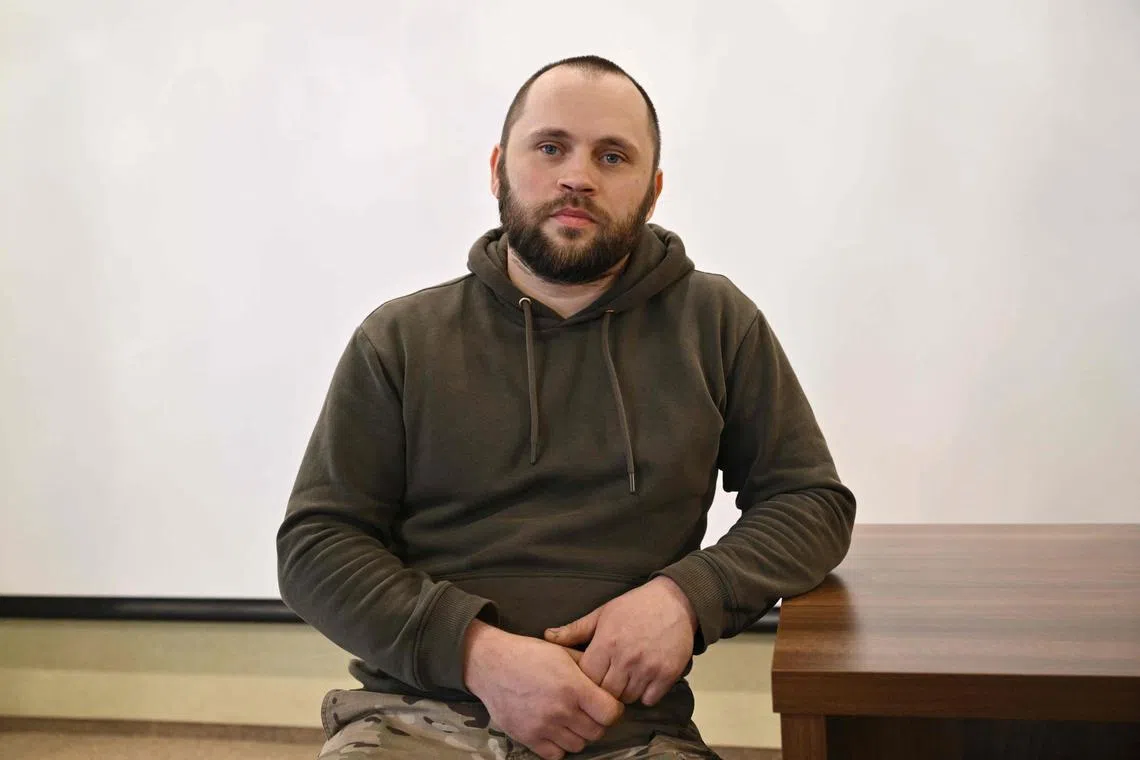 Ukrainian soldier Oleksandr will freeze his sperm, which he wants his wife to use to become pregnant if he dies.