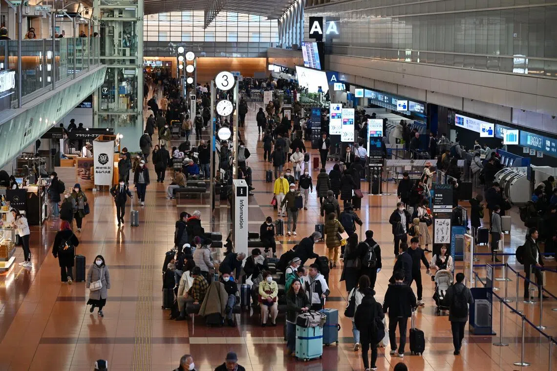The glitch disrupted schedules of many flights at Haneda and other airports.