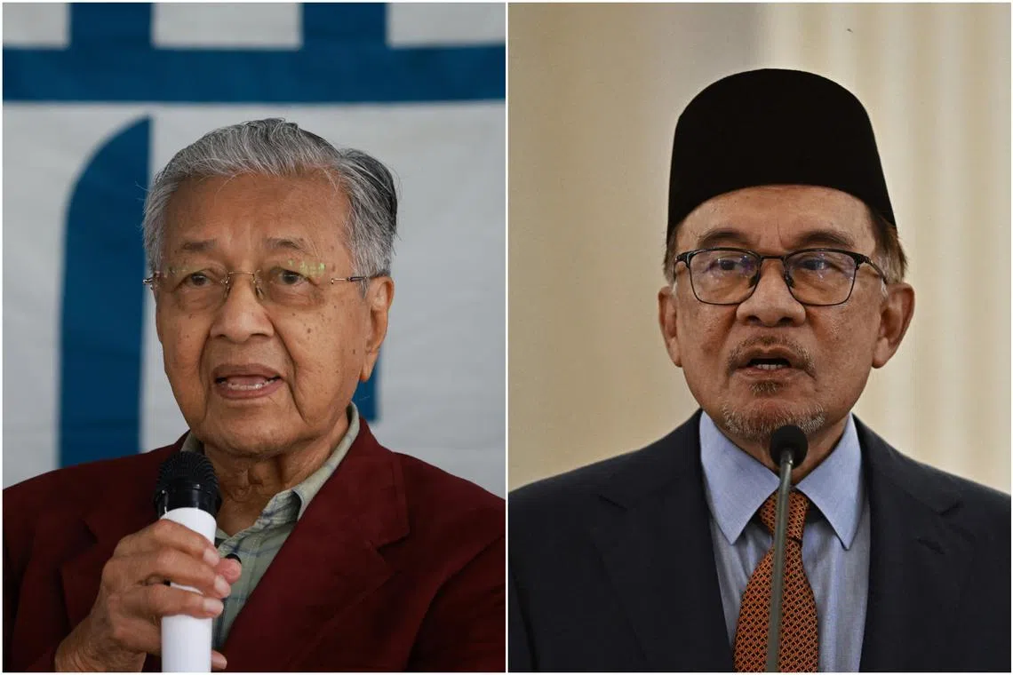 Tun Dr Mahathir Mohamad said in a Facebook post that Malaysian PM Anwar Ibrahim had slandered him for years but he did not take any action.