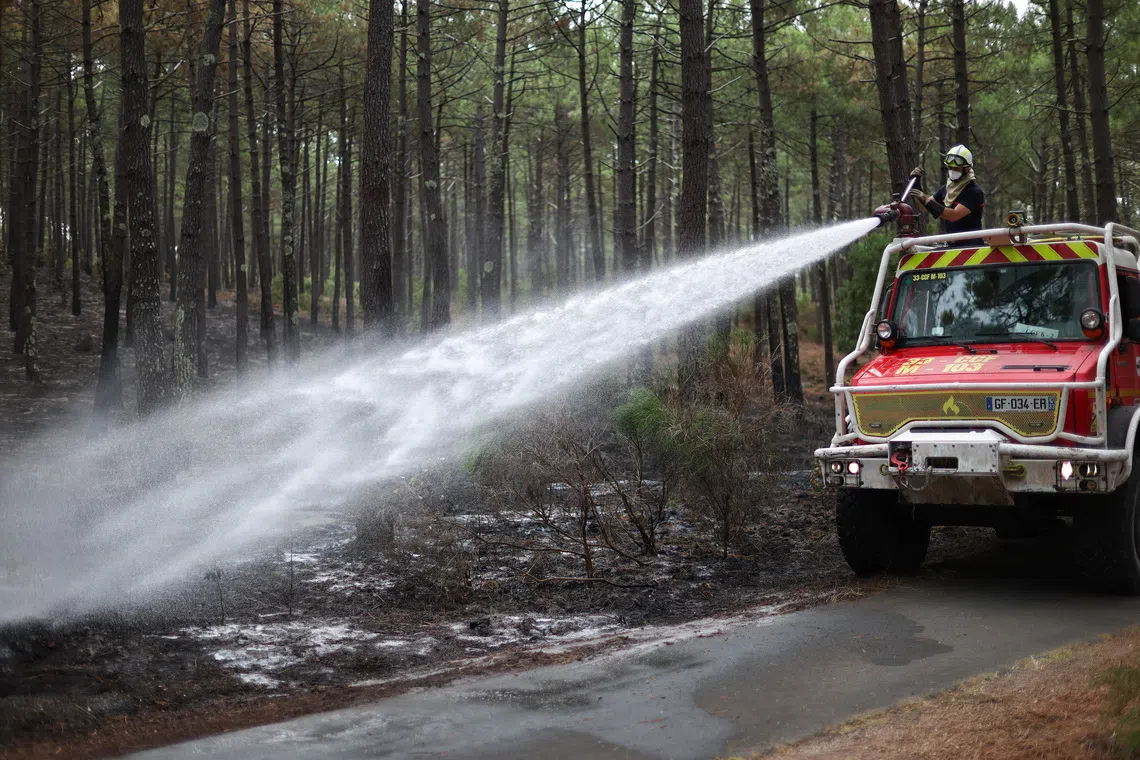 Europe has been ravaged by wildfires this summer after successive record-breaking heatwaves.