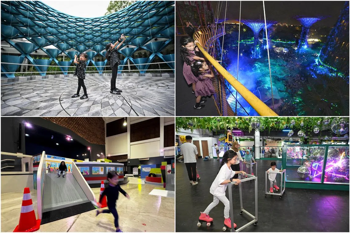 From free kaleidoscopic night-time light shows to beginner-friendly roller skating, here are four new experiences to check out this June holidays.