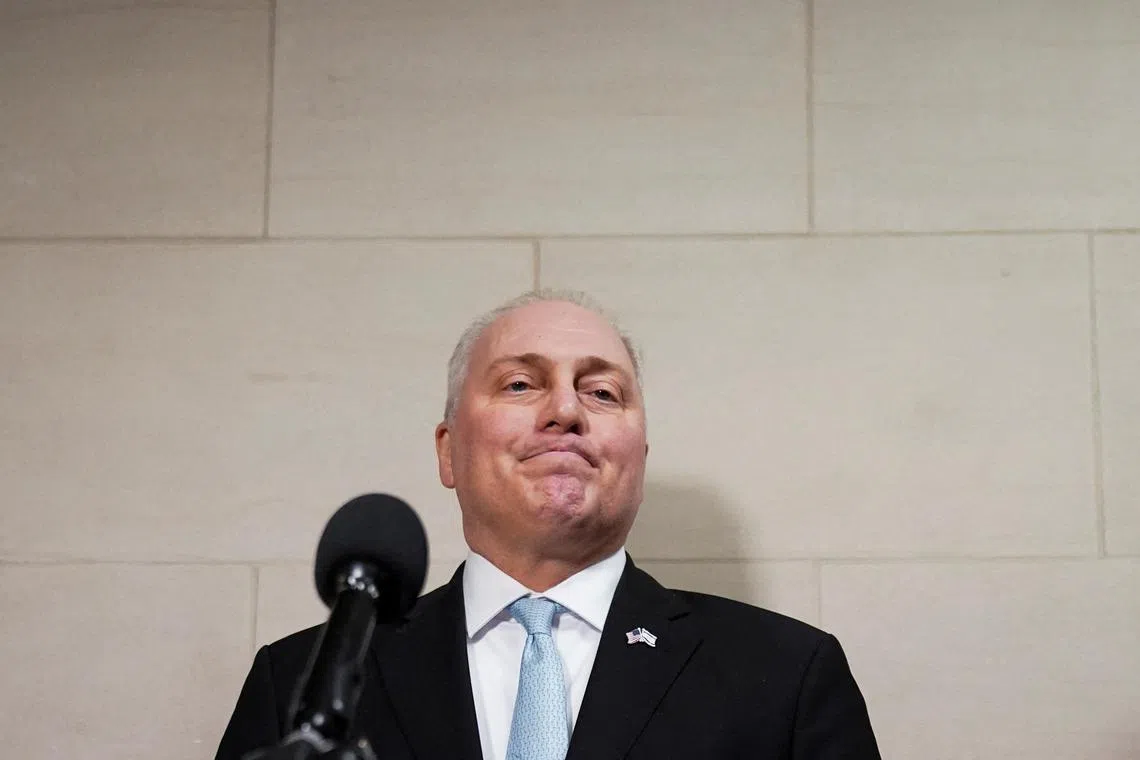 Mr Steve Scalise could become second in line to the presidency after Republicans nominated him for speaker of the House of Representatives on Wednesday.