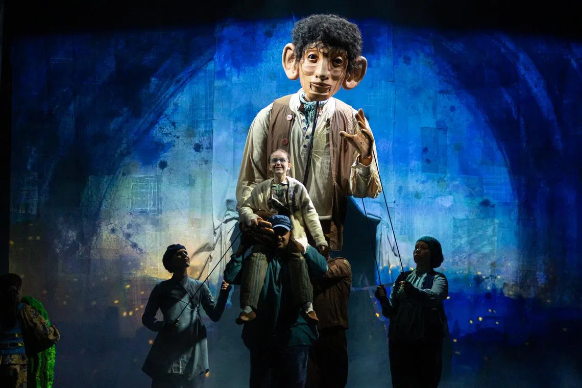 The BFG first premiered at Stratford-upon-Avon.