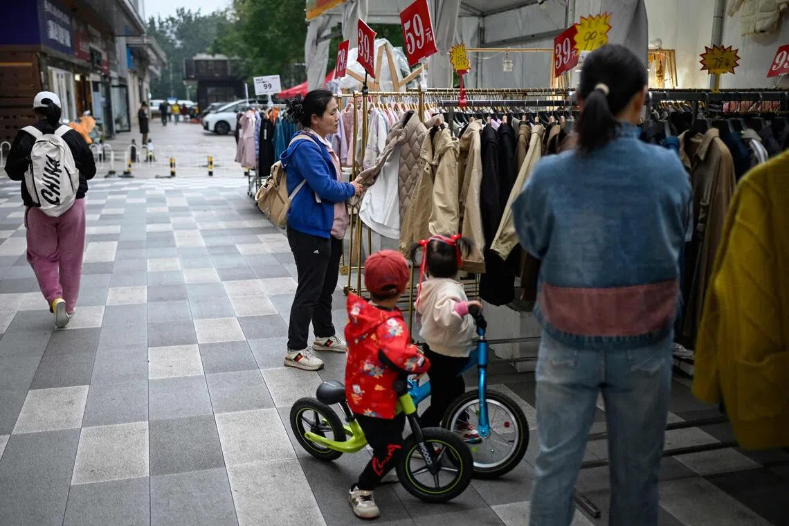 China’s worst retail sales since Covid-19 add to growth risks