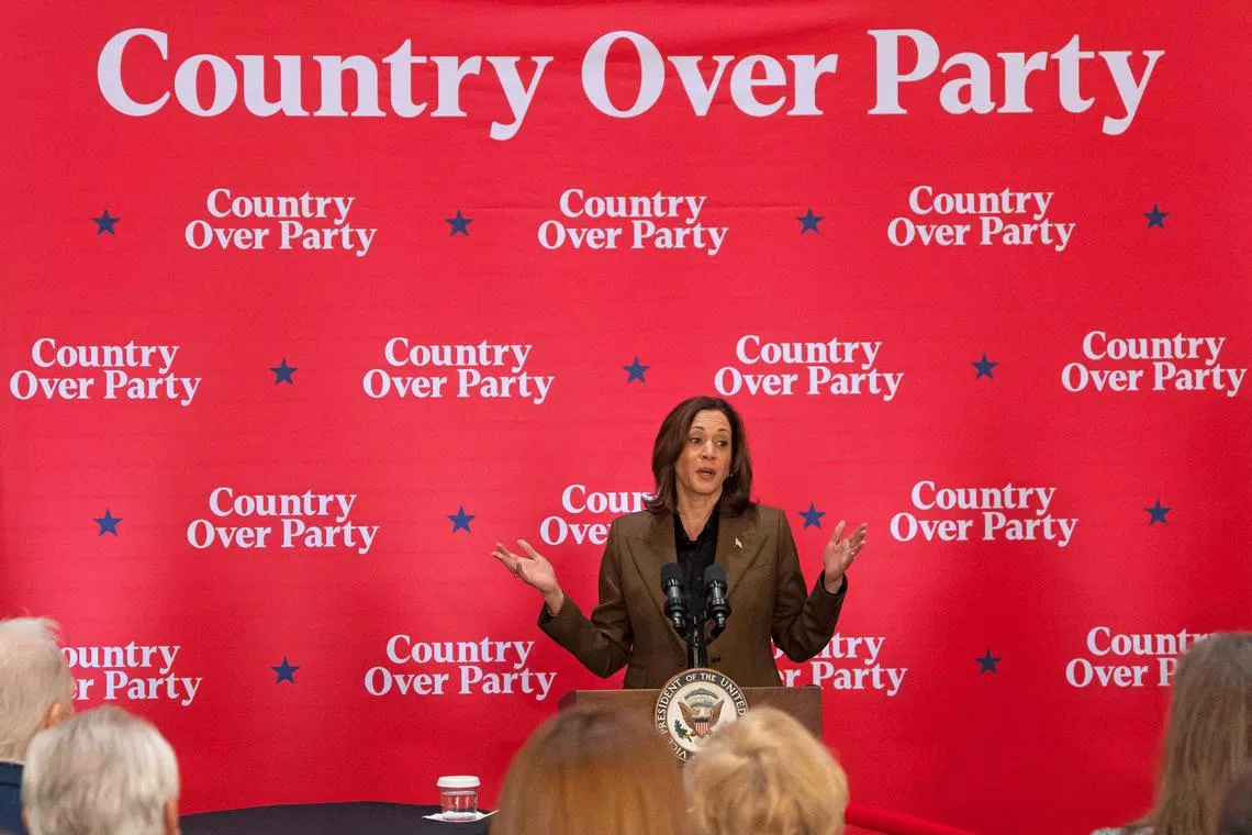 Ms Harris said that she was talking to her team about the proposal but shared few other details about the initiative. 