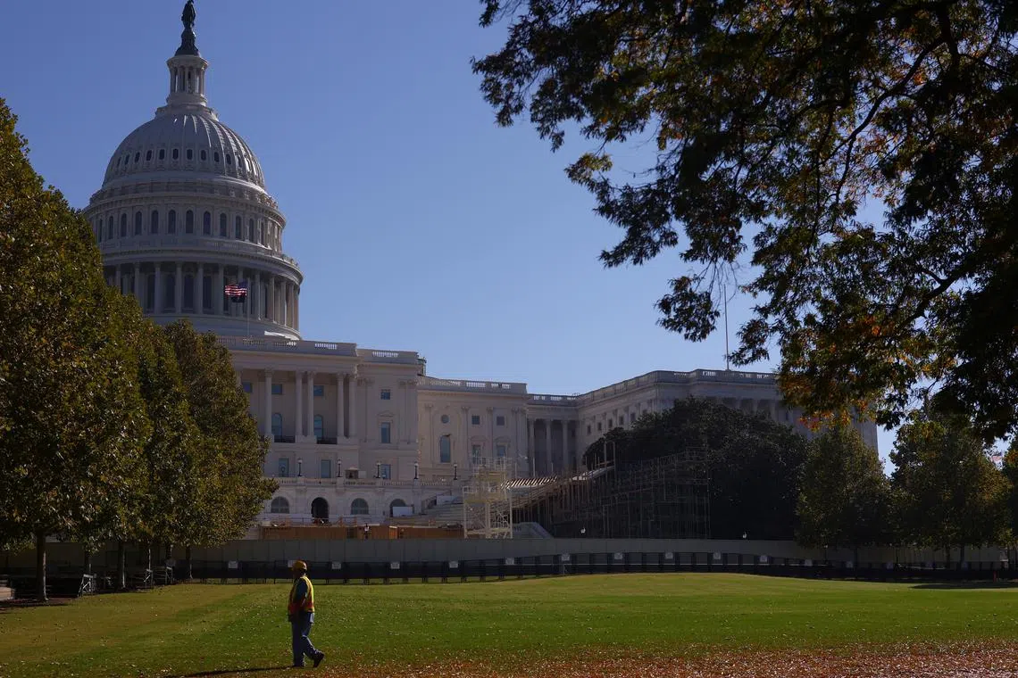 The U.S. Capitol building is seen in Washington, US, October 31, 2024. REUTERS/Hannah McKay/File Photo