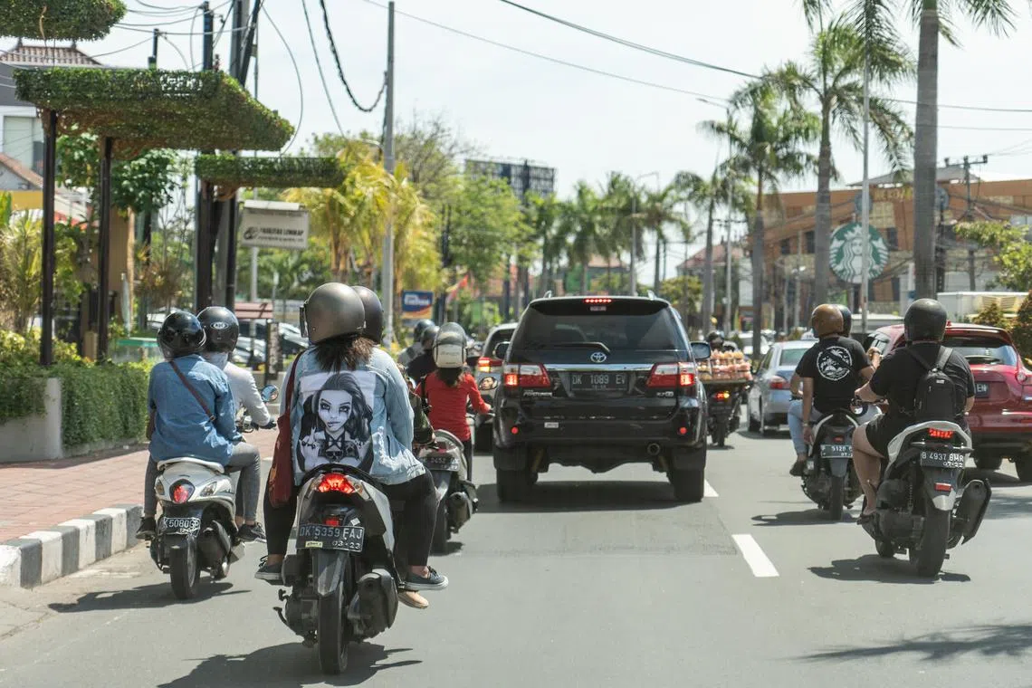 Foreign tourists will not be allowed to use motorcycles to get around the Indonesian island after a string of accidents.