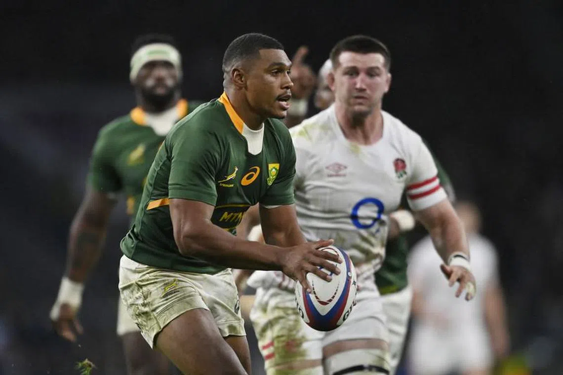 Springboks have plan to counter Russell threat | The Straits Times