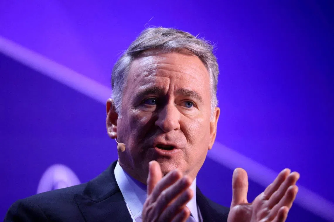 FILE PHOTO: Ken Griffin, founder and CEO, Citadel, speaks at the Milken Conference 2024 Global Conference Sessions at The Beverly Hilton in Beverly Hills, California, U.S., May 6, 2024.  REUTERS/David Swanson/File Photo